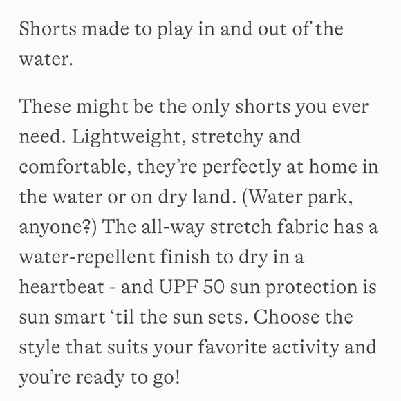 Lands’ End 3” Quick Dry Board Shorts Swim Cover-up with Panty - Picture 10 of 10